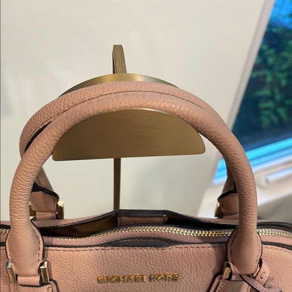 Michael Kors Adele Leather Handbag - Picture 3 of 8